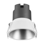 Ledvance Led-Spot Twist Pro Aluminium Silber Reflektor 10W 800lm 30D - 830 Warmweiß | 93mm - Ausschnitt 85mm - IP20