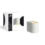 D'Lite Wandleuchte Vossem Aluminium Weiß| IP54 - Geeignet Für 1x GU10 