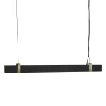 Nordlux Lilt Pendelleuchte Metall Schwarz 27W 2000lm - 827 Extra Warmweiß | 3-Stufen Dimmbar 
