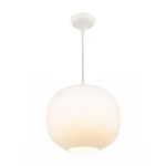 DFTP by Nordlux Navone 20 Pendelleuchte Glas und Metall Weiß | Geeignet für E27