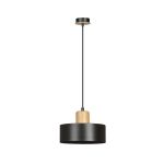 Emibig Pendelleuchte Torin Stahl Schwarz | Geeignet für 1x E27 - Max 15W