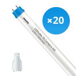 Mehrfachpackung 20x Philips LED Röhre T8 CorePro (EM/Mains) High Output 24W 2700lm - 840 Kaltweiß | 150cm - Ersatz für 58W