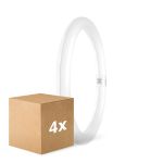 Multipack 4x Osram LED Röhre T9 Rund (EM/Mains) 18.3W 2200lm - 840 Kaltweiß | Ersatz Für 32W