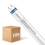 Mehrfachpackung 10x Philips LED Röhre T8 MASTER (HF) High Output 8W 1050lm - 840 Kaltweiß | 60cm - Ersatz Für 18W