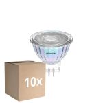 Multipack 10x Noxion LED-Spot Reflektor GU4 MR11 4.5W 345lm 36D - 927 Extra Warmweiß| Höchste Farbwiedergabe - Dimmbar - Ersatz Für 35W