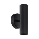 Eglo Wandleuchte Portillo Stahl Schwarz | Geeignet für 2x GU10