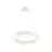 SLV Medo Ring 60 Pendelleuchte Aluminium Weiß 26W 4000lm 110D - 930-940 CCT | Höchste Farbwiedergabe - Dali Dimmbar 