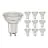 Multipack 10x Noxion LED-Spot GU10 PAR16 4W 345lm 36D - 830 Warmweiß | Dimmbar - Ersatz für 50W