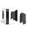 D'Lite Wandleuchte Aurora Aluminium Schwarz Up & Down 6.5W 500lm - 830-840 CCT | IP54