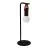 Eglo Tischlampe Apricale Schwarz, Braun | Geeignet für 1x E27