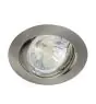 Any Lamp Einbau Spot rund schwenkbar Aluminium | Ausschnitt 75mm - GU5.3 Sockel