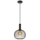 Nordlux Alton 25 Pendelleuchte Glas Schwarz | Geeignet für 1x E27