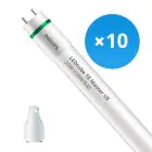 Mehrfachpackung 10x Philips LED Röhre T8 MASTER (EM/Mains) Ultra Efficiency 20W 3700lm - 840 Kaltweiß | 150cm - Ersatz für 58W