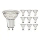Multipack 10x Noxion LED-Spot GU10 PAR16 4W 345lm 36D - 830 Warmweiß | Dimmbar - Ersatz für 50W