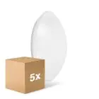 Multipack 5x Ledvance Surface rund 350 18W 830 1440lm Weiß IP44 | Warmweiß
