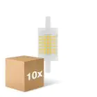 Multipack 10x Ledvance Performance LED R7s doppelt Ended 78mm Klar 12W 1521lm - 827 Extra Warmweiß | Dimmbar - Ersatz für 100W