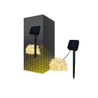 Bright Choice Lichterketten LED Moonballs ABS 1W 20lm - 830 Warmweiß + RGB | IP65 - Solar