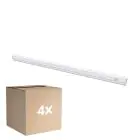 Multipack 4x Noxion LED Deckenleuchte Batline V2.0 8W 990lm - 830-865 CCT | 60cm