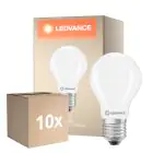 Multipack 10x Ledvance Classic LED E27 Birne Matt 5.9W 806lm - 827 Extra Warmweiß | Ersatz Für 60W