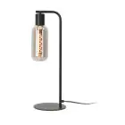 Eglo Tischlampe Maione Stahl Schwarz | IP20 - Geeignet für 1x E27 