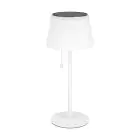 Eglo Tischlampe Scordiano Stahl Weiß 2W 220lm - 830-840-865 CCT | IP44 - USB-C